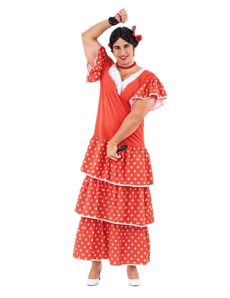 Fantasia de Sevilhana para Homem Tamanho L - de alta qualidade, ideal para carnaval, festas temáticas e eventos especiais.